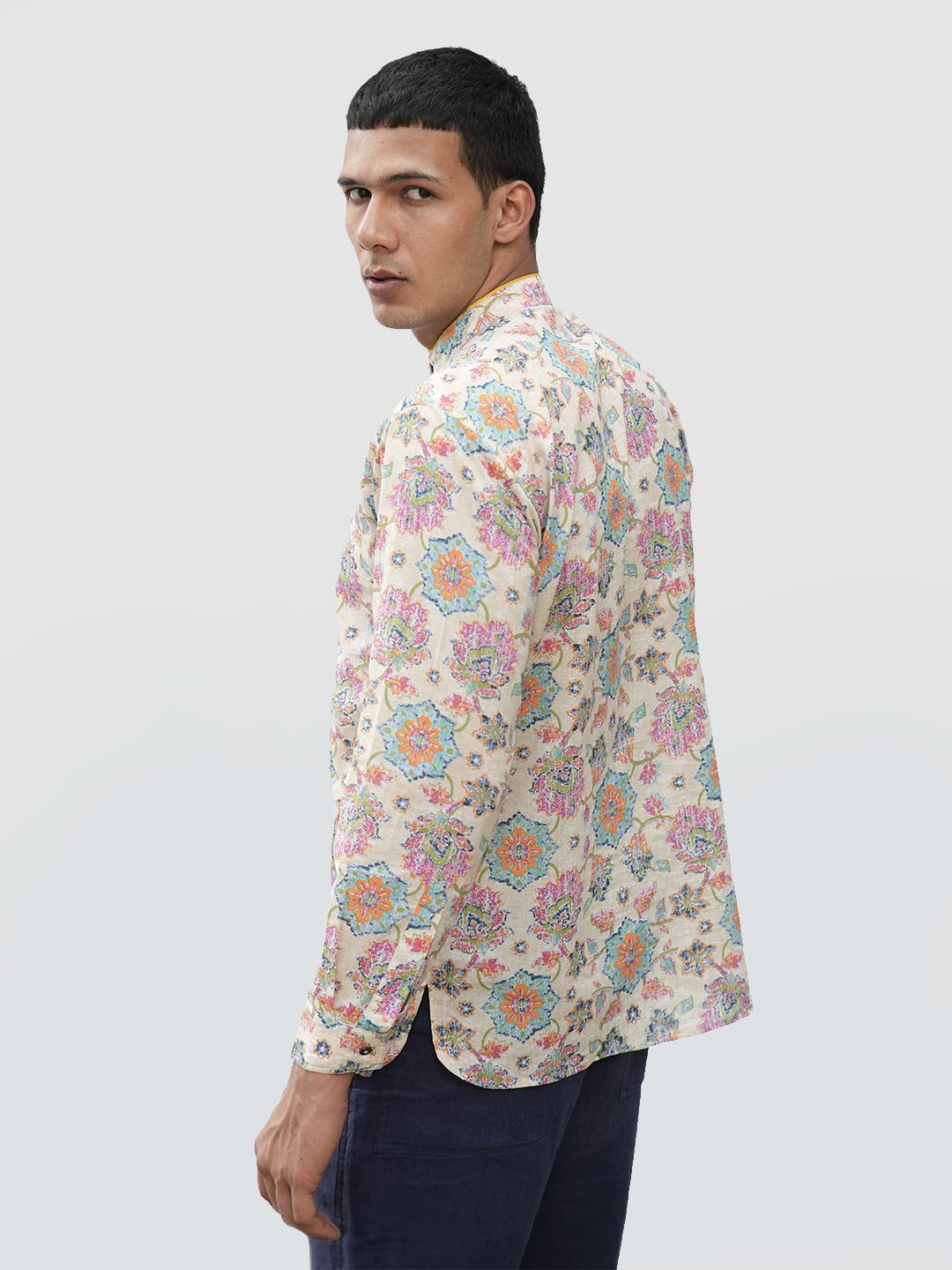 Garden bloom Kurta Shirt - Indikaarilife